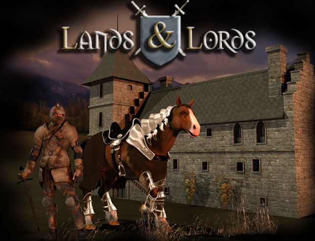 Lands & Lords - the Strategy MMOG (Browsergame) - Splashscreen